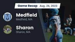 Recap: Medfield  vs. Sharon  2023