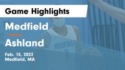 Medfield  vs Ashland  Game Highlights - Feb. 15, 2022
