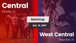 Matchup: Central vs. West Central  2017