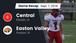 Recap: Central  vs. Easton Valley  2018