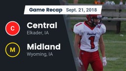 Recap: Central  vs. Midland  2018