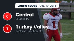 Recap: Central  vs. Turkey Valley  2018