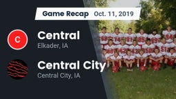 Recap: Central  vs. Central City  2019