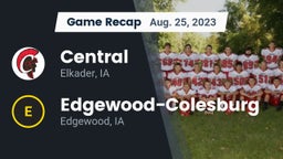Recap: Central  vs. Edgewood-Colesburg  2023