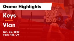 Keys  vs Vian  Game Highlights - Jan. 26, 2019