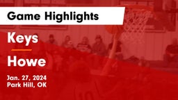 Keys  vs Howe  Game Highlights - Jan. 27, 2024