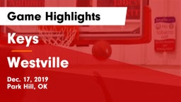 Keys  vs Westville  Game Highlights - Dec. 17, 2019