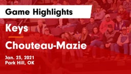 Keys  vs Chouteau-Mazie  Game Highlights - Jan. 23, 2021