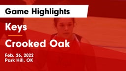 Keys  vs Crooked Oak Game Highlights - Feb. 26, 2022