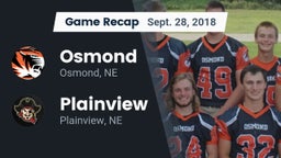 Recap: Osmond  vs. Plainview  2018