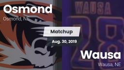 Matchup: Osmond  vs. Wausa  2019