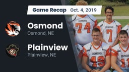 Recap: Osmond  vs. Plainview  2019