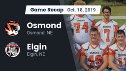 Recap: Osmond  vs. Elgin  2019
