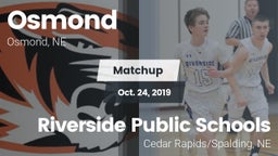 Matchup: Osmond  vs. Riverside Public Schools 2019