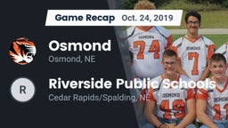 Recap: Osmond  vs. Riverside Public Schools 2019