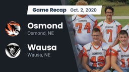 Recap: Osmond  vs. Wausa  2020