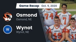 Recap: Osmond  vs. Wynot  2020