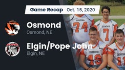 Recap: Osmond  vs. Elgin/Pope John  2020