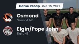 Recap: Osmond  vs. Elgin/Pope John  2021