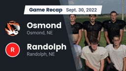 Recap: Osmond  vs. Randolph  2022