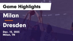 Milan  vs Dresden  Game Highlights - Dec. 15, 2023
