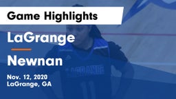 LaGrange  vs Newnan  Game Highlights - Nov. 12, 2020