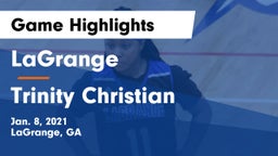 LaGrange  vs Trinity Christian  Game Highlights - Jan. 8, 2021