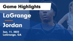 LaGrange  vs Jordan Game Highlights - Jan. 11, 2022