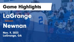 LaGrange  vs Newnan  Game Highlights - Nov. 9, 2023