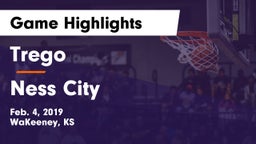 Trego  vs Ness City Game Highlights - Feb. 4, 2019