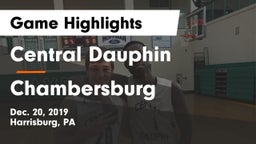 Central Dauphin  vs Chambersburg  Game Highlights - Dec. 20, 2019