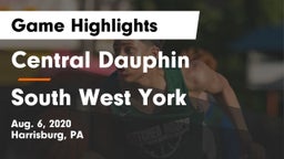 Central Dauphin  vs South West York Game Highlights - Aug. 6, 2020