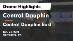 Central Dauphin  vs Central Dauphin East  Game Highlights - Jan. 24, 2023