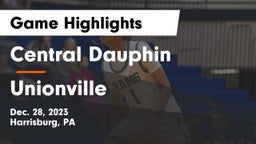 Central Dauphin  vs Unionville  Game Highlights - Dec. 28, 2023