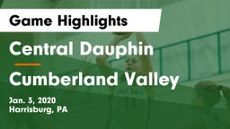 Central Dauphin  vs Cumberland Valley  Game Highlights - Jan. 3, 2020