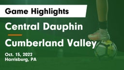 Central Dauphin  vs Cumberland Valley  Game Highlights - Oct. 15, 2022