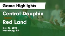Central Dauphin  vs Red Land  Game Highlights - Oct. 13, 2022