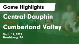 Central Dauphin  vs Cumberland Valley  Game Highlights - Sept. 12, 2022