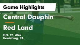 Central Dauphin  vs Red Land  Game Highlights - Oct. 12, 2023