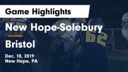 New Hope-Solebury  vs Bristol  Game Highlights - Dec. 10, 2019