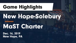 New Hope-Solebury  vs MaST Charter Game Highlights - Dec. 16, 2019