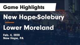 New Hope-Solebury  vs Lower Moreland  Game Highlights - Feb. 4, 2020