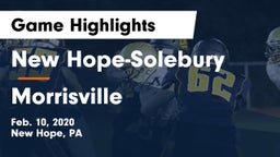 New Hope-Solebury  vs Morrisville  Game Highlights - Feb. 10, 2020