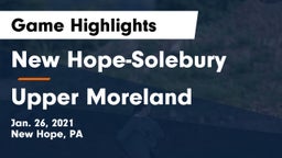 New Hope-Solebury  vs Upper Moreland  Game Highlights - Jan. 26, 2021