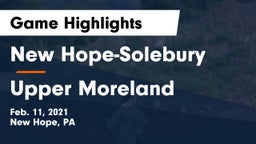 New Hope-Solebury  vs Upper Moreland  Game Highlights - Feb. 11, 2021