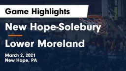 New Hope-Solebury  vs Lower Moreland  Game Highlights - March 2, 2021