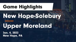 New Hope-Solebury  vs Upper Moreland  Game Highlights - Jan. 4, 2022