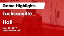 Jacksonville  vs Hall  Game Highlights - Jan. 29, 2019