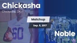 Matchup: Chickasha High vs. Noble  2017