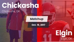 Matchup: Chickasha High vs. Elgin  2017